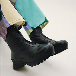 Estrella Black Winter Boot Shearling Insole 42